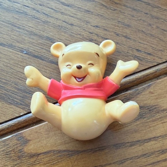 Other - Rocking Baby Winnie the Pooh Yellow and Red Cake Topper